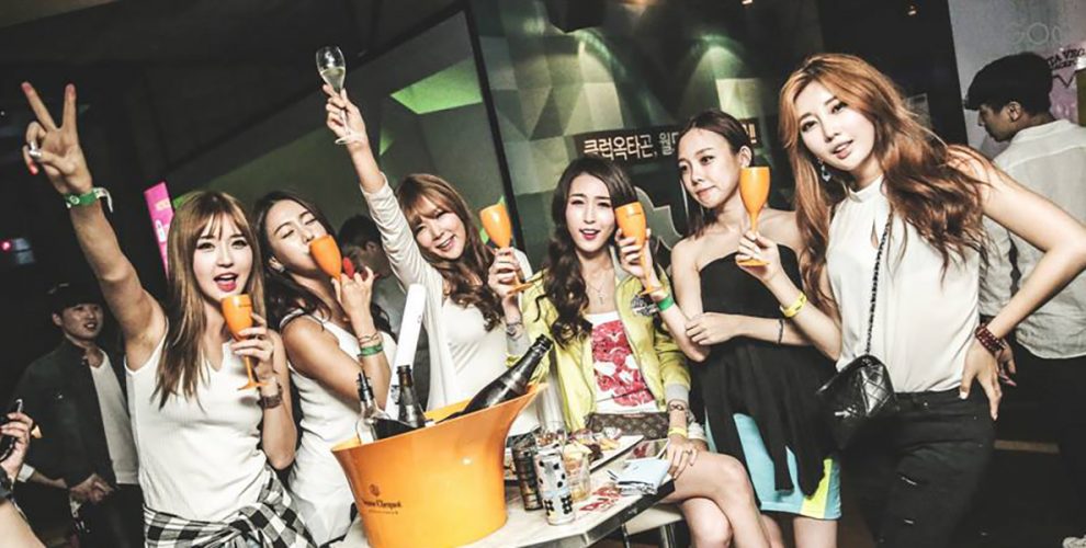 korean girls party